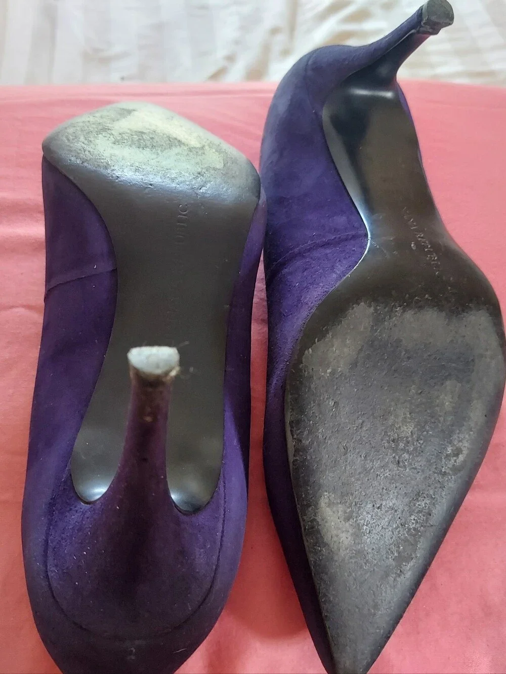 Banana Republic Hello Sole Mate Blue Suede Heels
